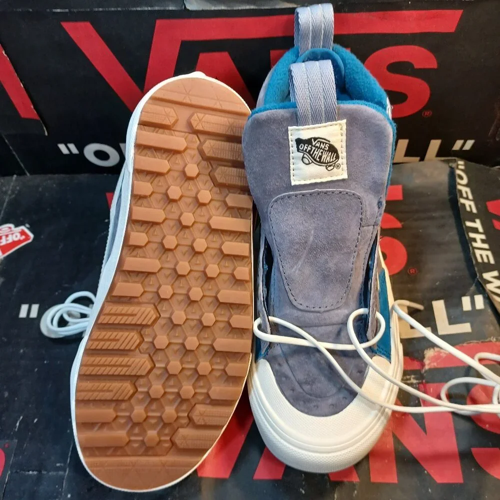 Vans Men's 4/Women's 5.5 Sk8-Hi MTE 2.0 Dx Blue Block/Marshmallow VN0A4P3I2UQ